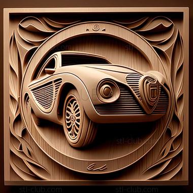 3D model Alfa Romeo 90 (STL)